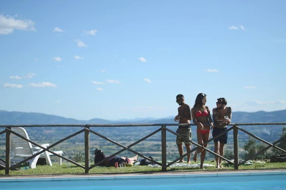 Agriturismo Villa Gabbiano Capodacqua  Eksteriør billede